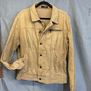 Le 31 Tan Denim corduroy Jacket size Médium